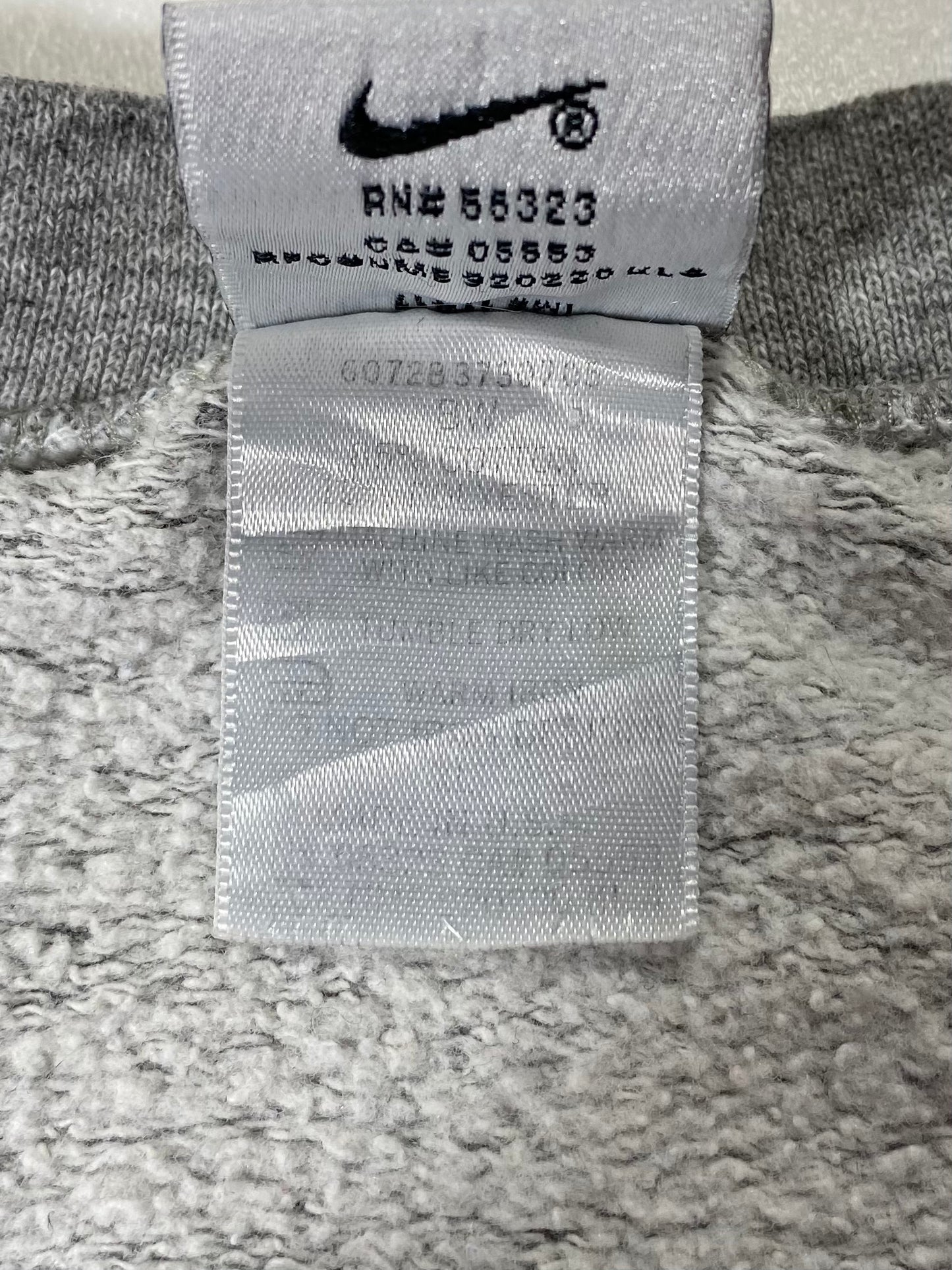 90’s NIKE University of Kansas Made in USA Size XL Vintage Sweat-shirt / 7134