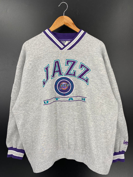 90’s Utah JAZZ Size XXL Vintage NBA Sweat-Shirt /  k2799