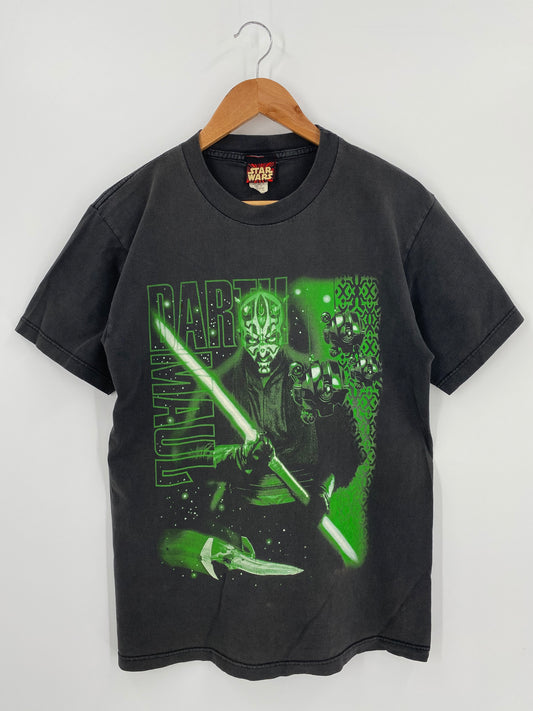 90’s STAR WARS DARTH MAUL Size M Vintage T-Shirts / K721