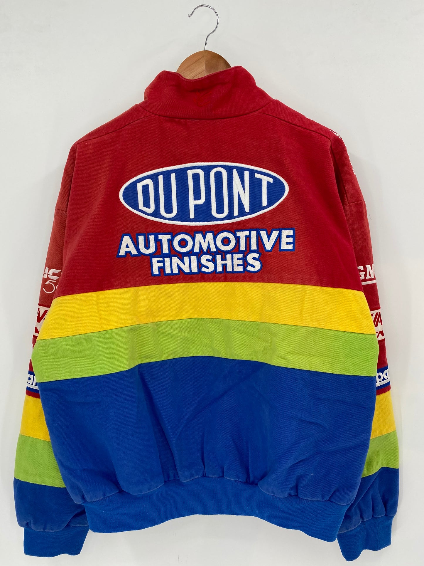 Vintage DU PONT x JEFF GORDON NASCAR Size M Racing Jacket / K3162
