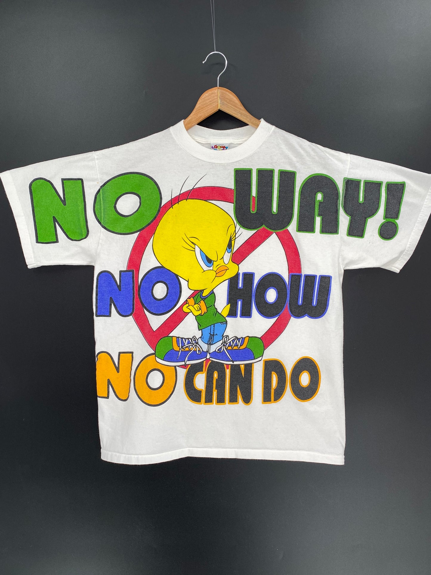 1995 Looney Tunes Tweety Size L Vintage T-Shirt / 8369