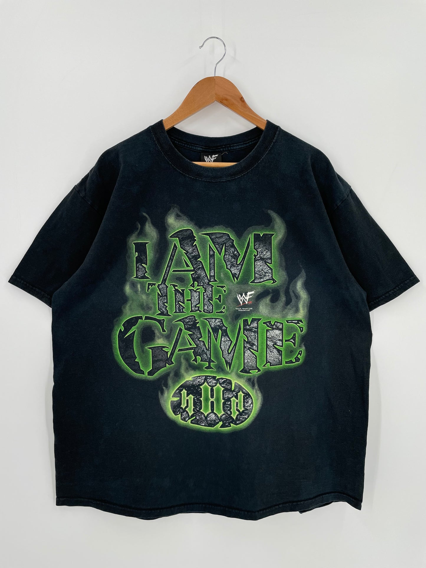 90’s Triple H I AM THE GAME Size XXL Vintage WWF T-shirt / K745