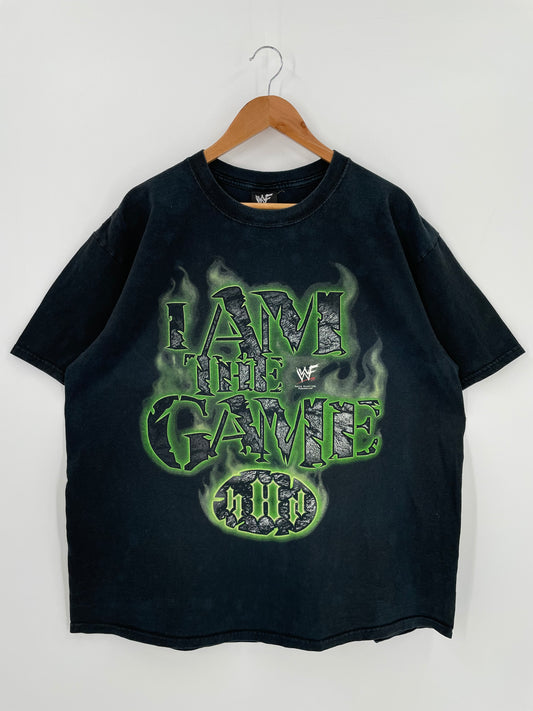 90’s Triple H  I AM THE GAME Size XXL Vintage WWF T-shirt / K745