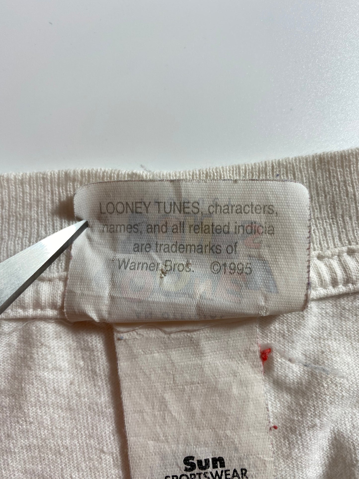 1996 LOONEY TUNES TWEETY Size XXXXL Vintage T-shirt  / 8155