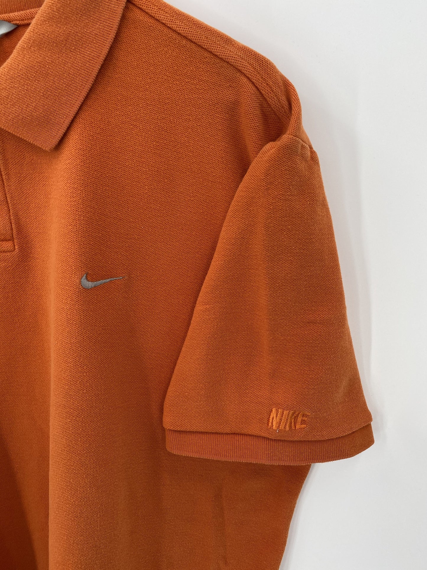 00’ NIKE MINI SWOOSH Size XL Vintage Polo-shirt / A7450
