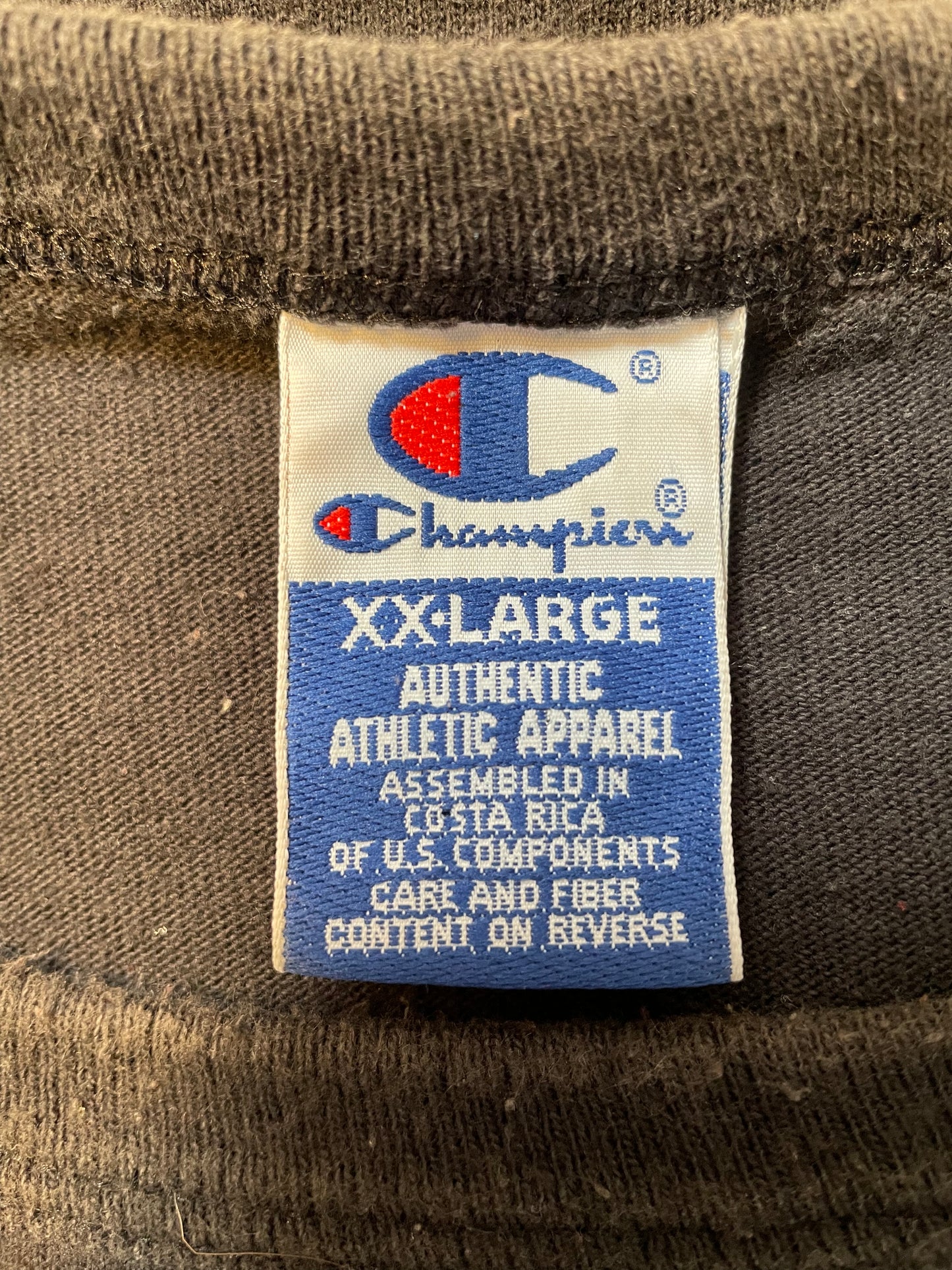 1994’ CHAMPION OAKLAND RAIDERS Size XL Vintage NFL T- Shirt / K2899