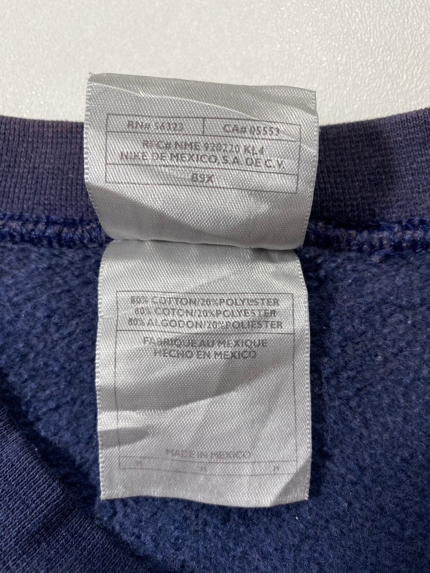 90’s NIKE Mini Swoosh Size M Vintage Sweat-shirt / 6836