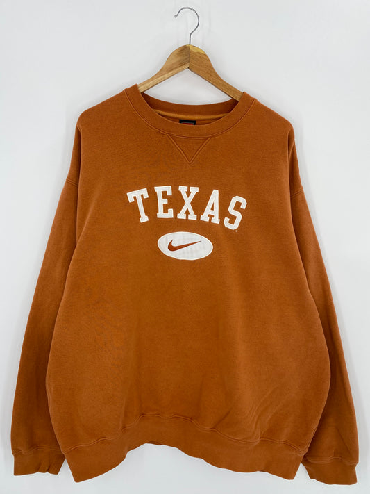 90’s NIKE TEXAS Size XXL Vintage Sweat-shirt / 7813