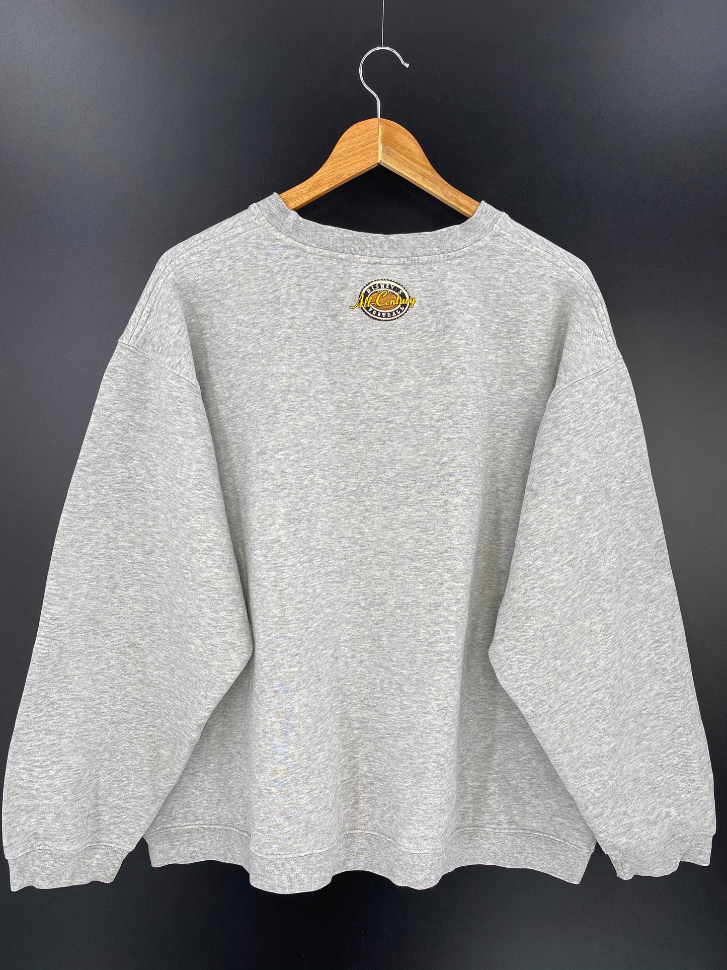 00’ DISNEY MICKEY FOOTBALL Size XXL Vintage Sweat-shirt / 8719