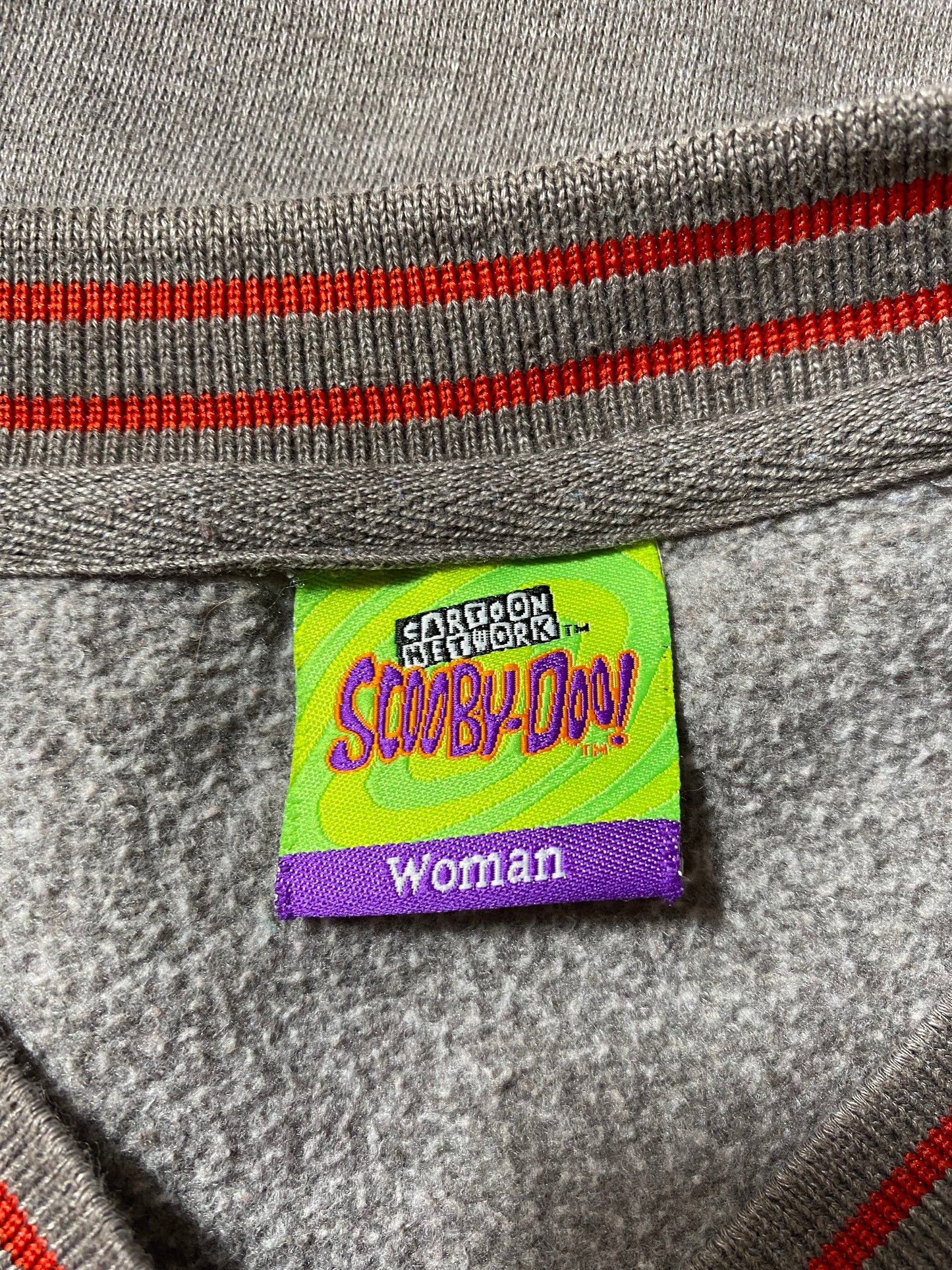 2001' SCOOBY-DOO Size No tag (Ladies Approx.XXL) Vintage Sweat-shirt / K2828