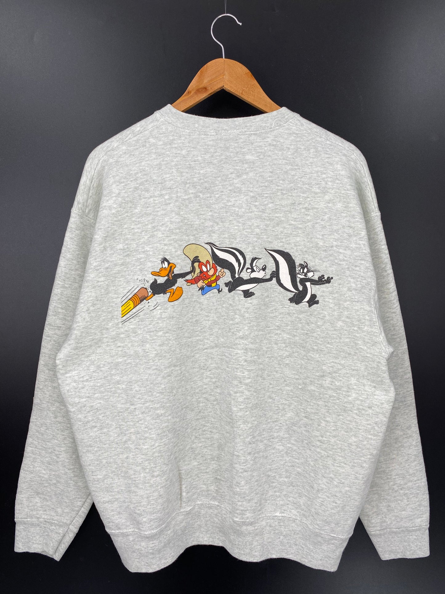 1995 LOONEY TUNES Made in USA Size XL Vintage Sweat-shirt / A3919
