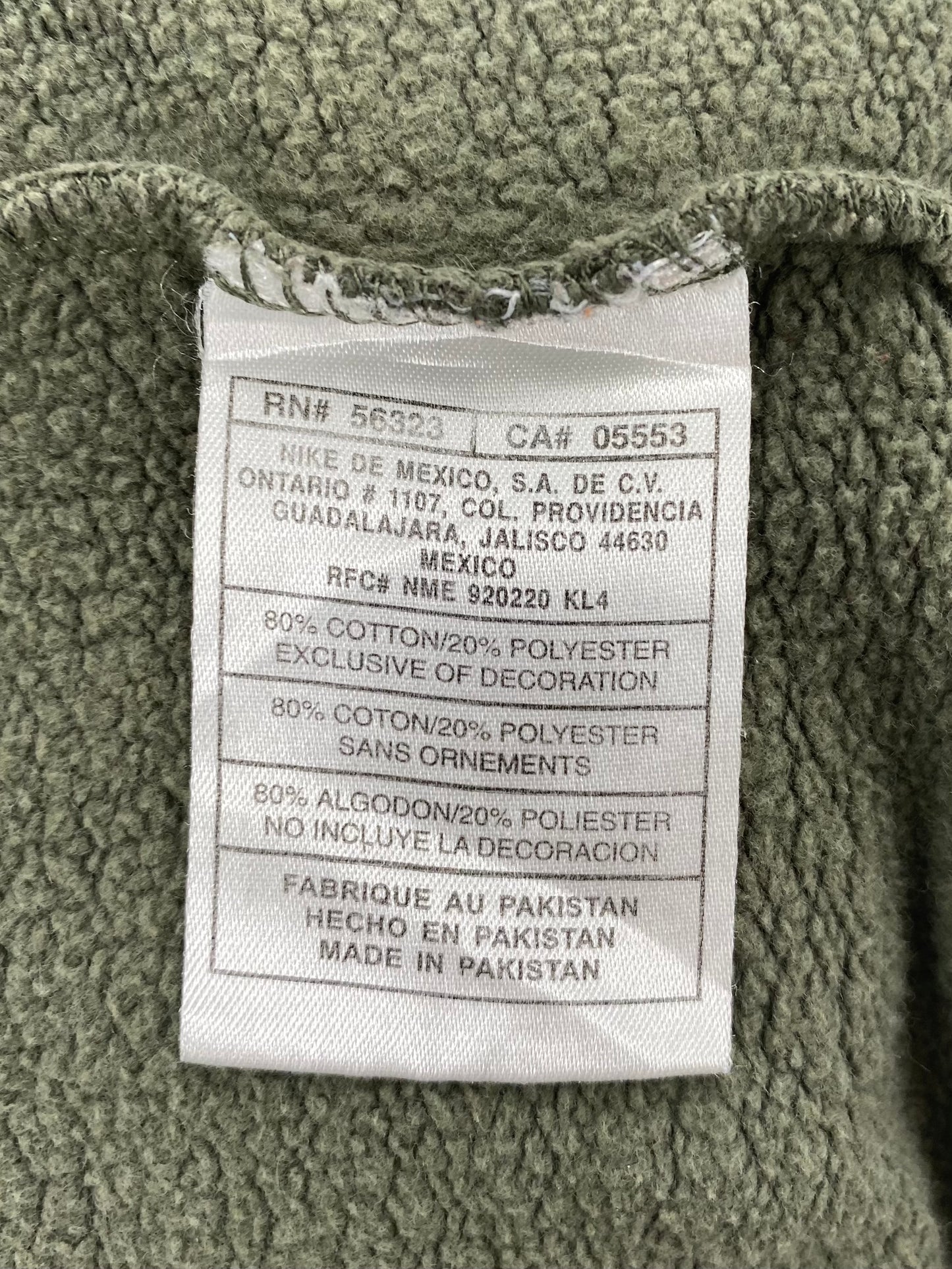 00’ NIKE Size L Vintage Hoodie Sweat-shirt / 7385