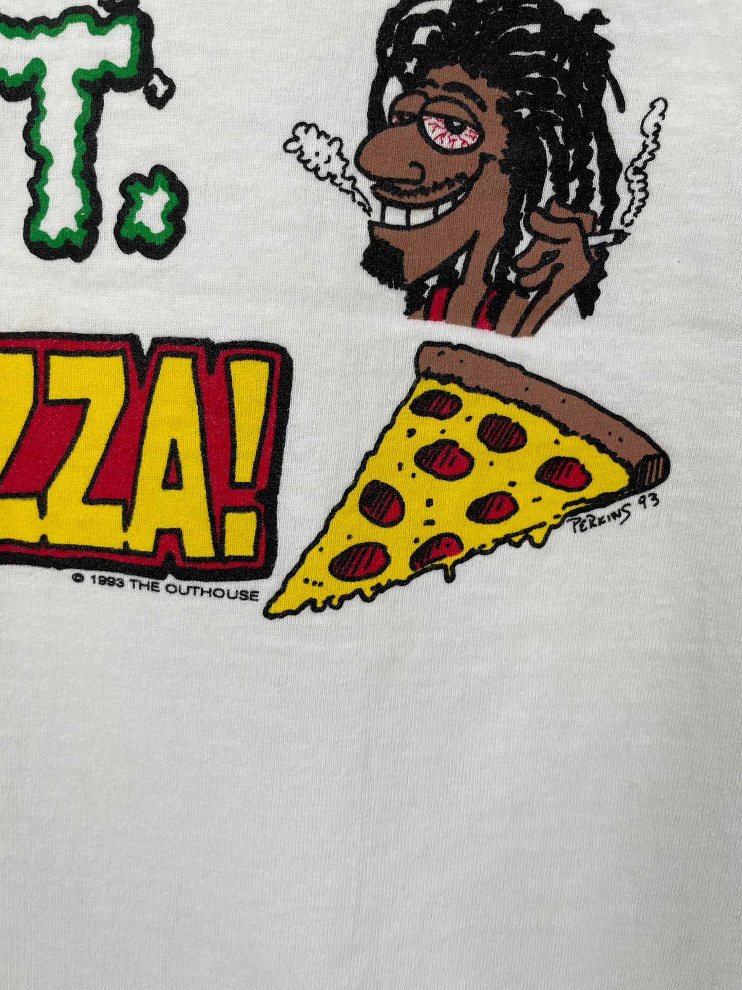 1993 REEFER MADNESS Size XL Vintage T-Shirts / K2700