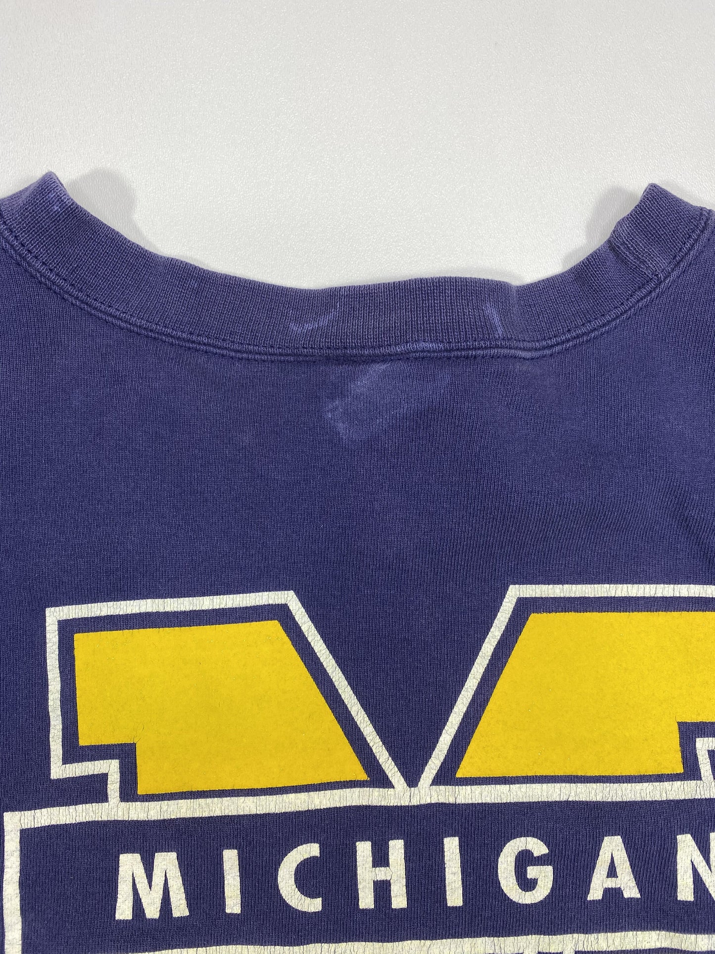 90’s NIKE MICHIGAN Size Approx.XXL Vintage Sweat-Shirt /K4769