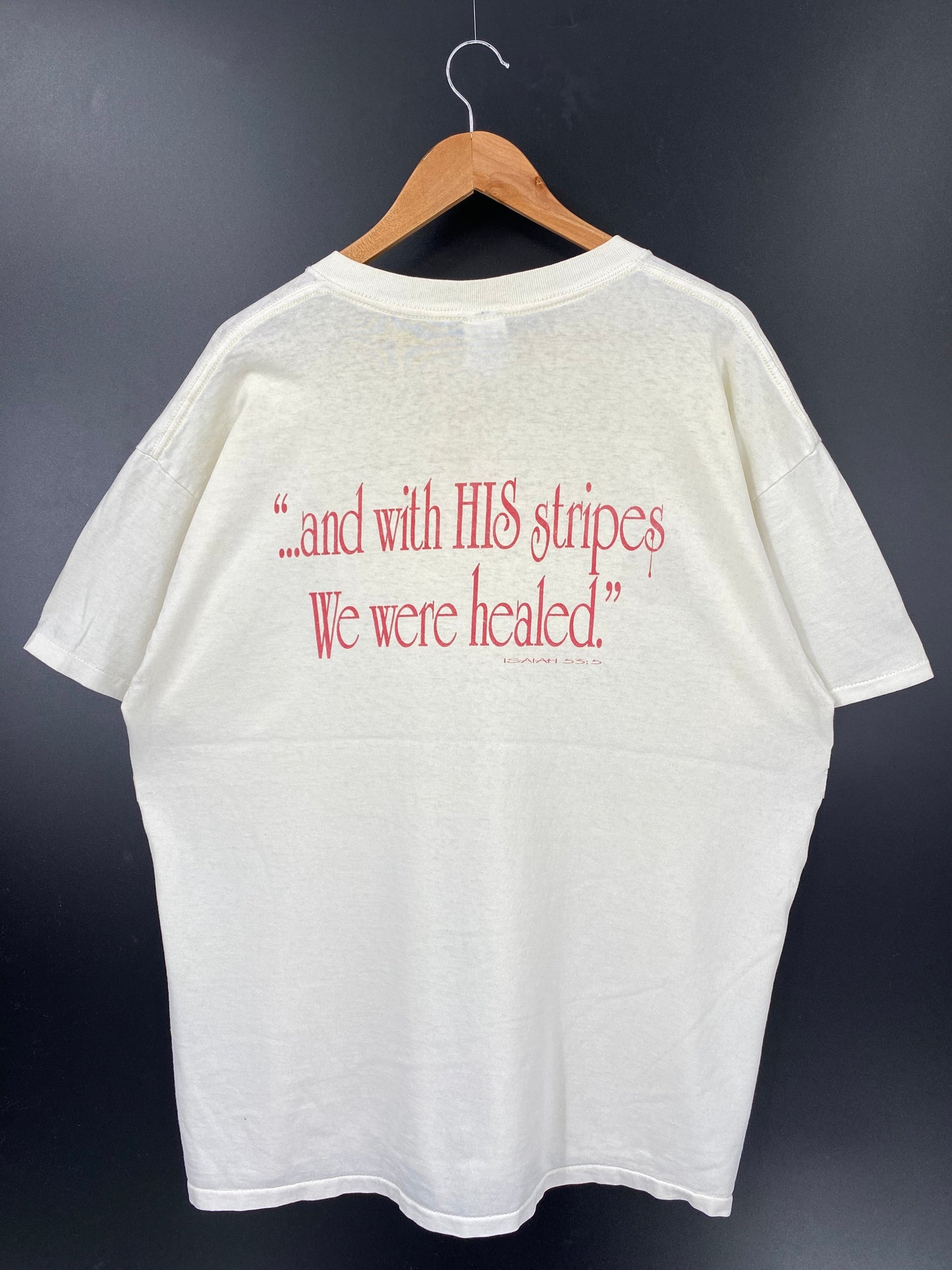 1993 LIVING EPISTLES JESUS Made in USA Size XL Vintage T-Shirt  / A4933