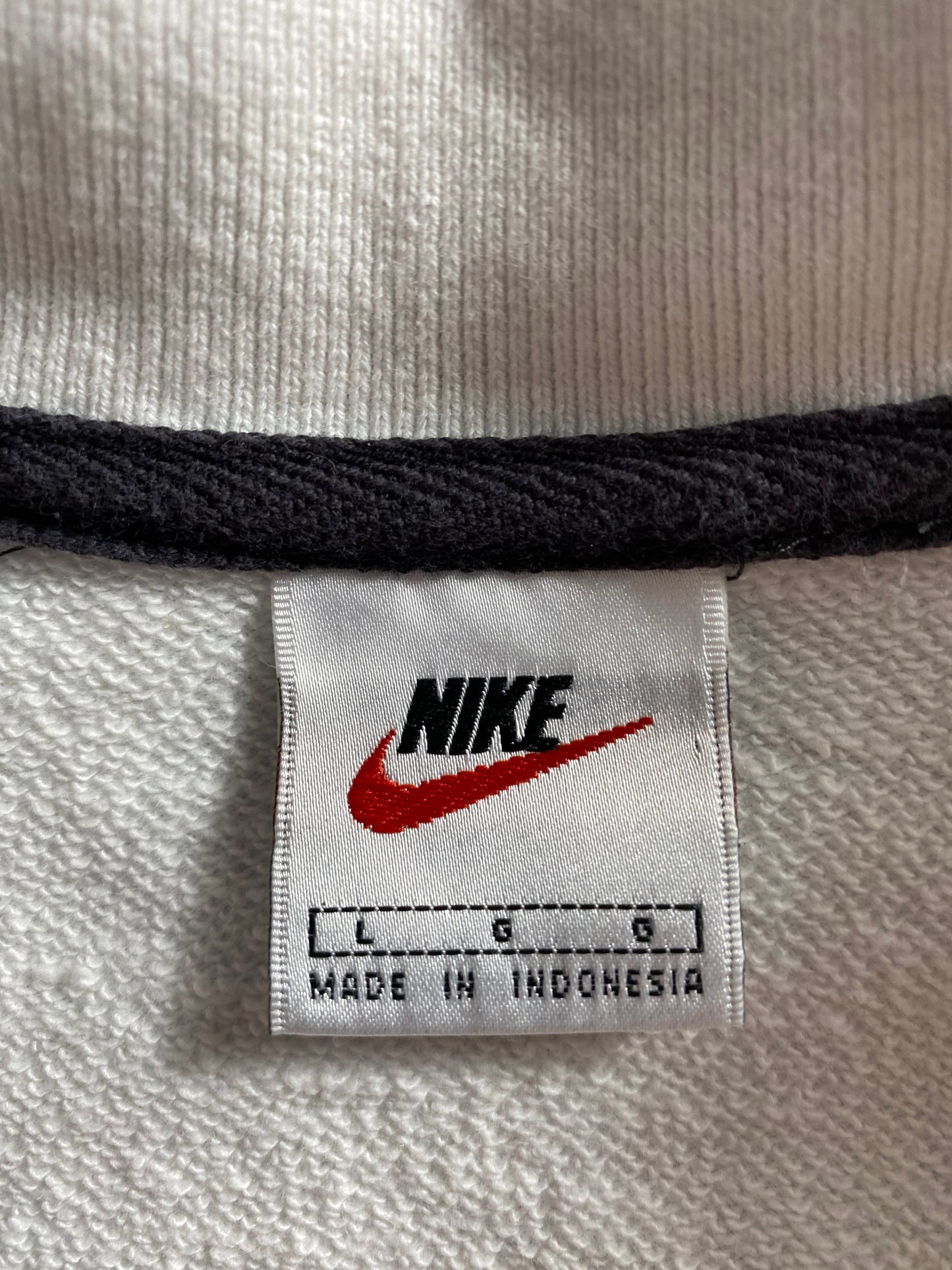 90’s NIKE Tennis Size L Vintage Half Zip Up Sweat shirt / E3706S