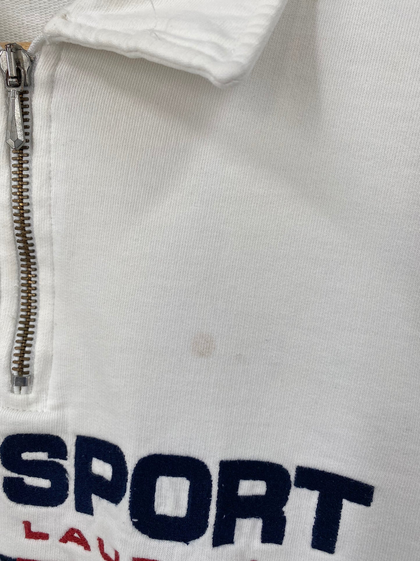 90’s RALPH LAUREN POLO SPORT Size XXL Vintage Half Zip Sweat-shirt / K2437