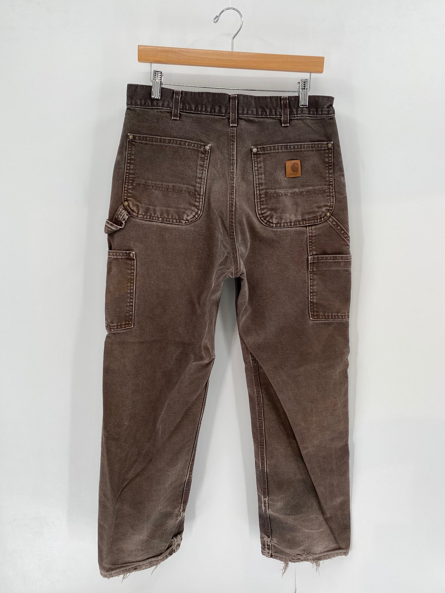 Vintage Carhartt Size 32x32 Double Knee Duck Pants / K3570