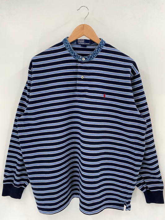 90’s POLO RALPH LAUREN Size L Vintage  Long T-Shirt / K3603