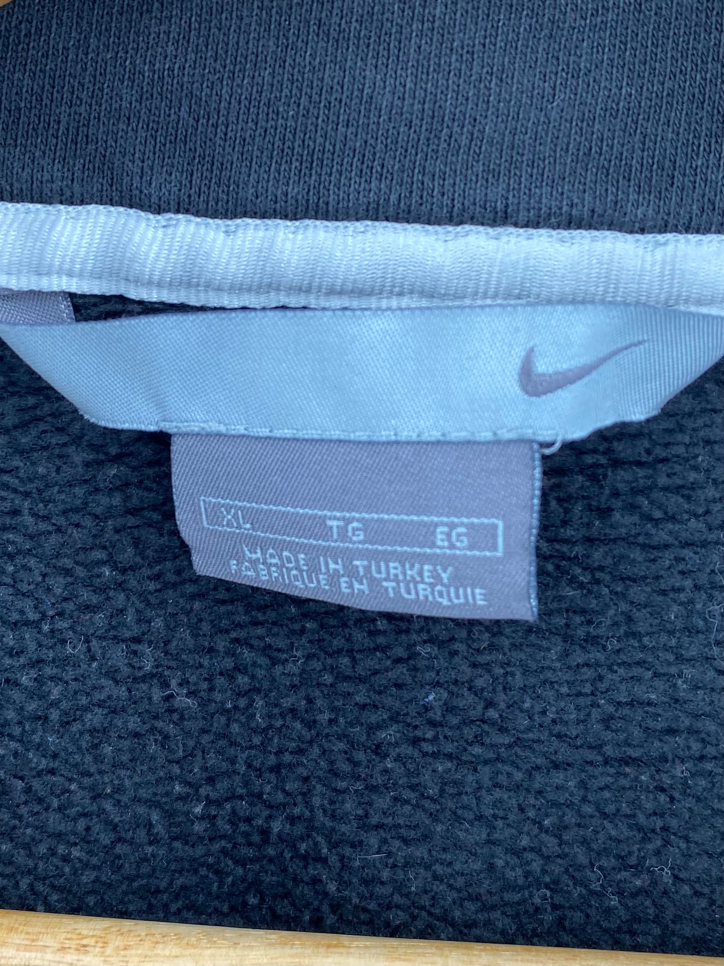 00’ NIKE Size XL Vintage Half-zip Sweat-Shirt / 7338