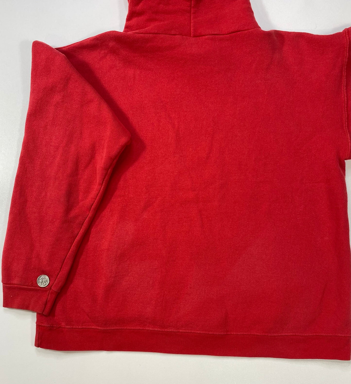 90's NIKE RED SOX Center Swoosh Size L Vintage Hoodie Sweat-shirt / 6153