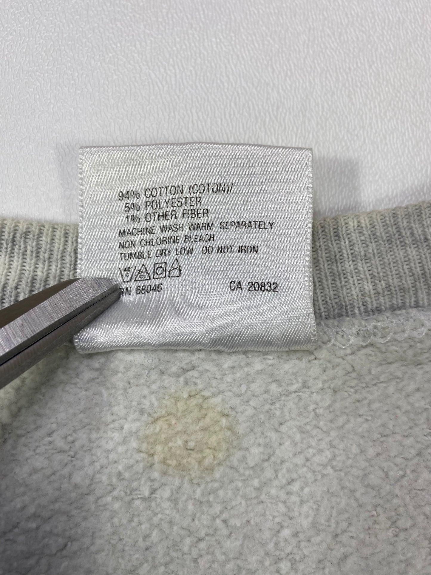 90's Looney Tunes BACK OFF Made in USA Size XL Vintage Sweat-shirt / 6219