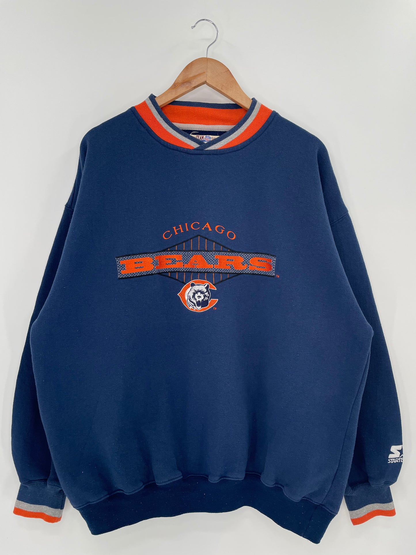 90’s STARTER CHICAGO BEARS Size XL Vintage NFL Sweat shirt / K90