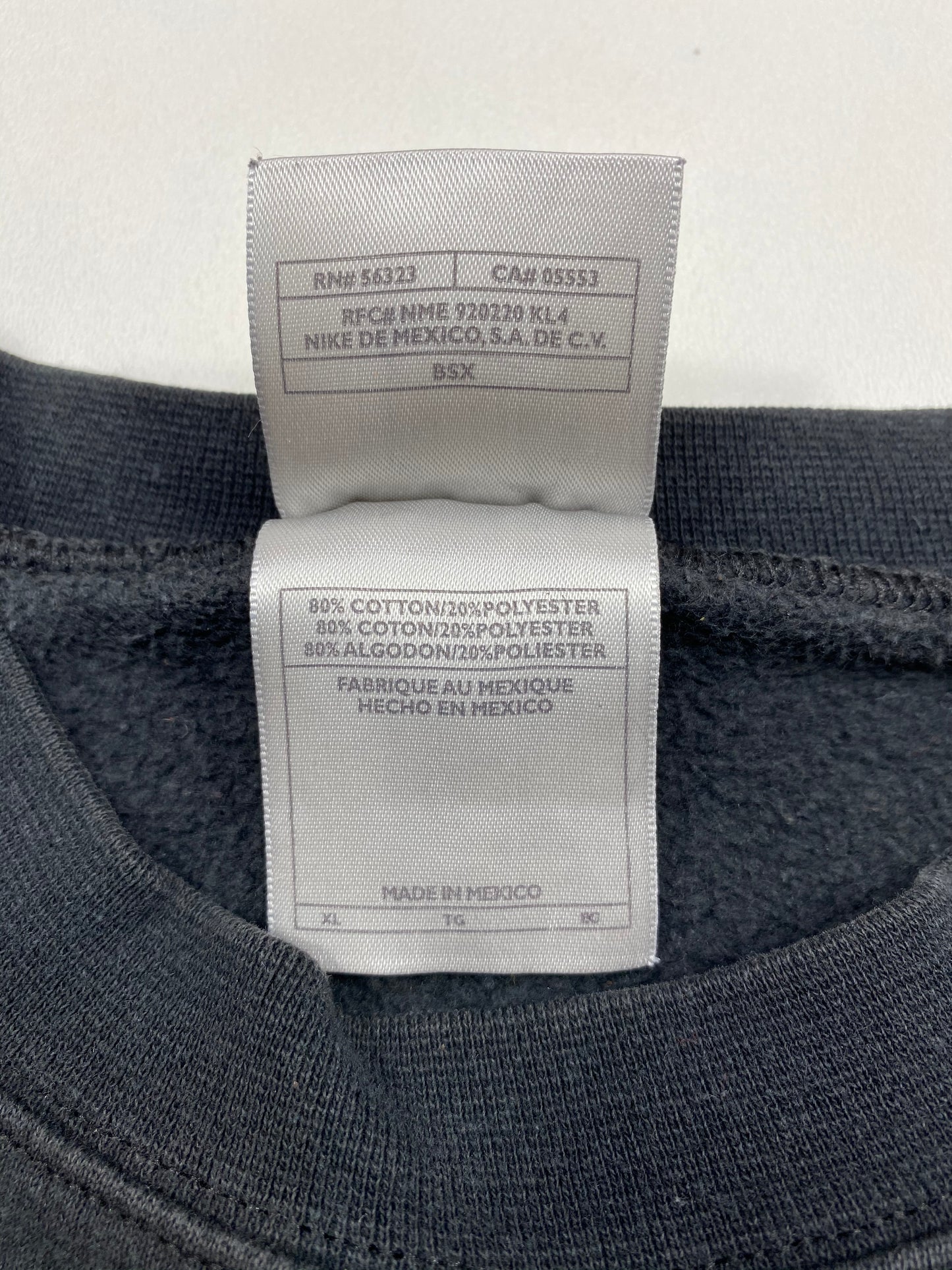 90’s NIKE Mini Swoosh USA Size XL Vintage Sweat Shirts/ 5742