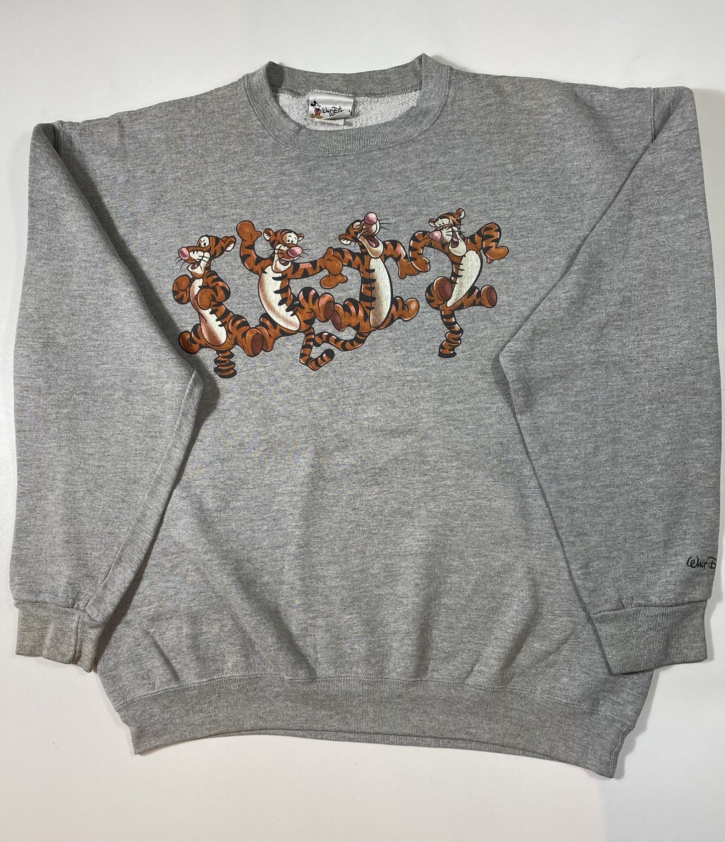 00' DISNEY TIGGER Made in USA Size XL Vintage Sweat-shirt / K5654