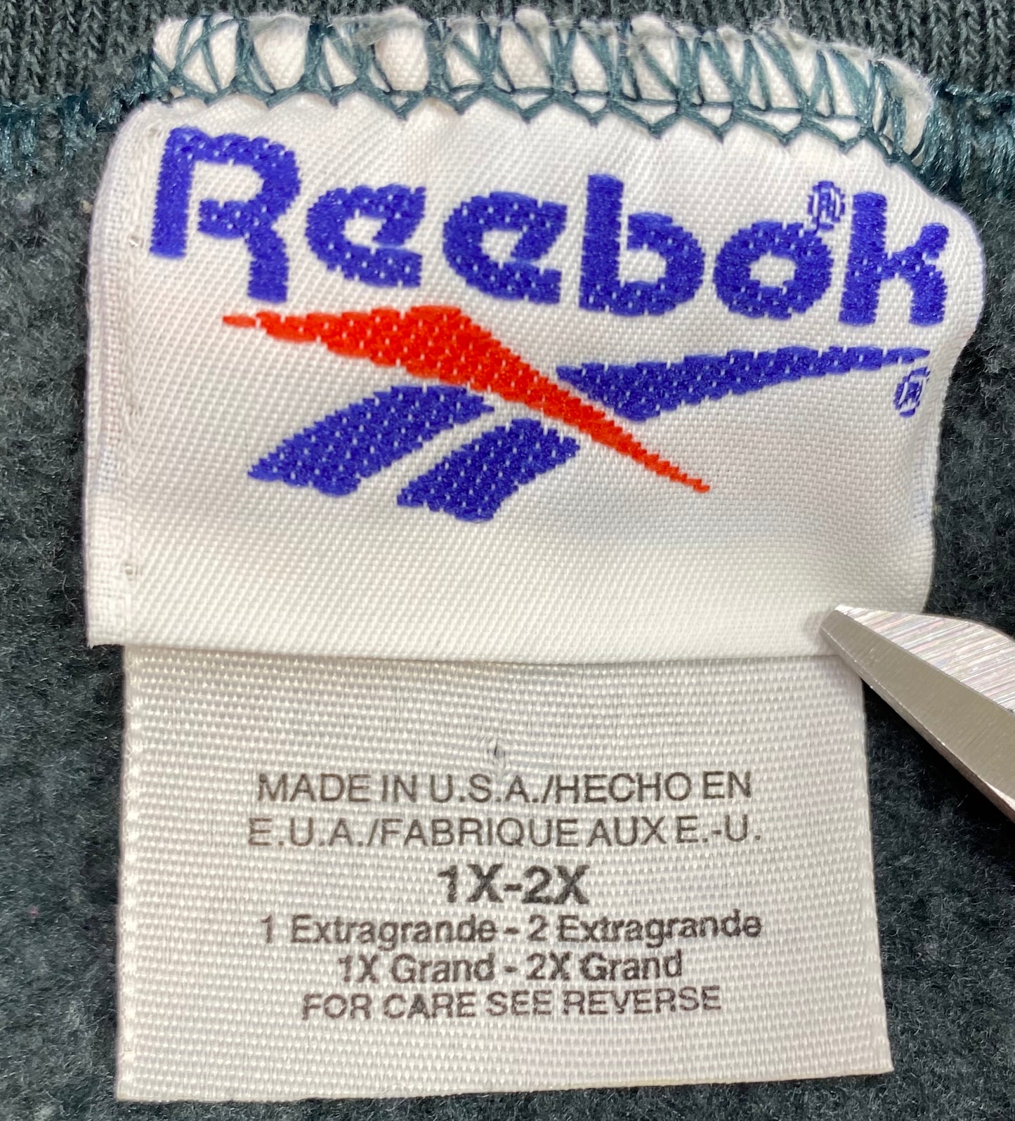 90’s Reebok Vintage Made in USA Sweat-Shirt / 4575