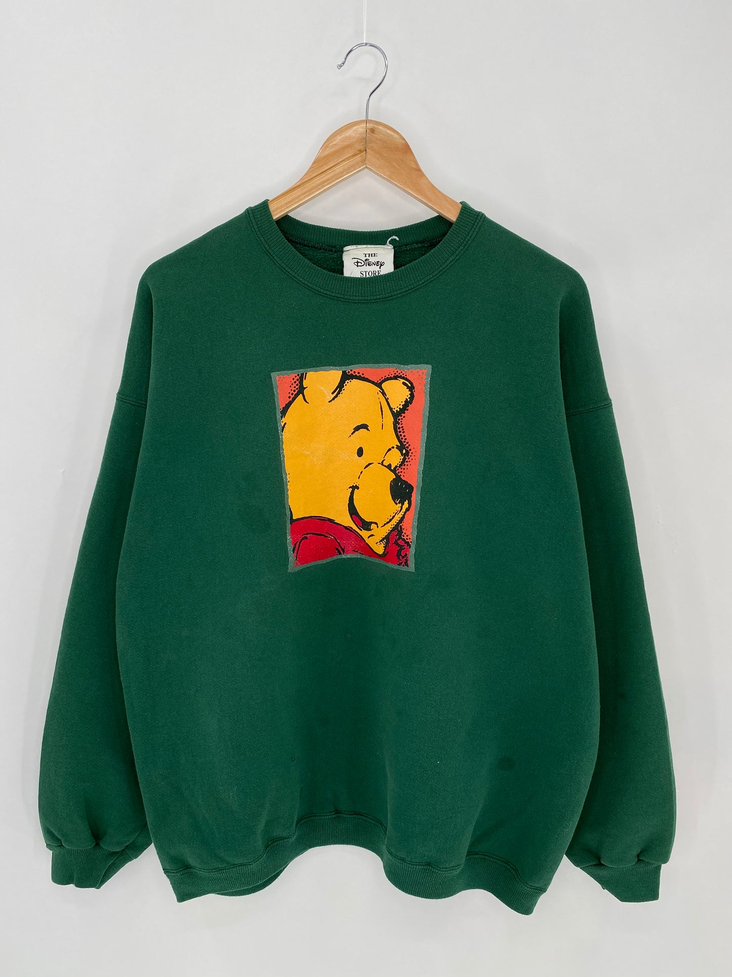00' DISNEY WINNIE THE POOH Made in USA Size XL Vintage Sweat-shirt / 6481