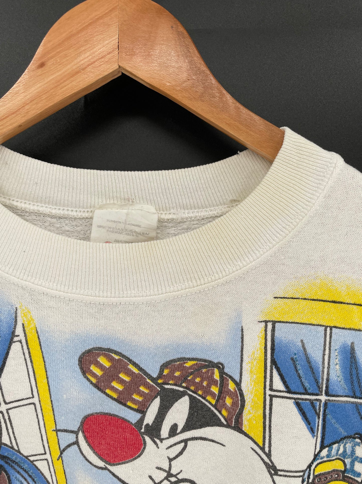 1995 LOONEY TUNES Size XL Vintage Sweat-Shirt/ K623