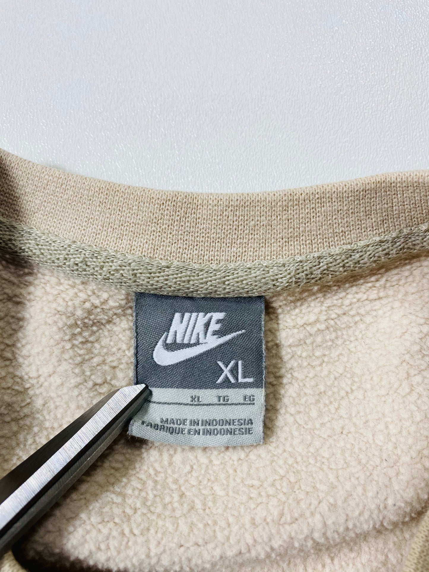 00' NIKE Mini Swoosh Size XL Vintage Sweat-shirt / 6841