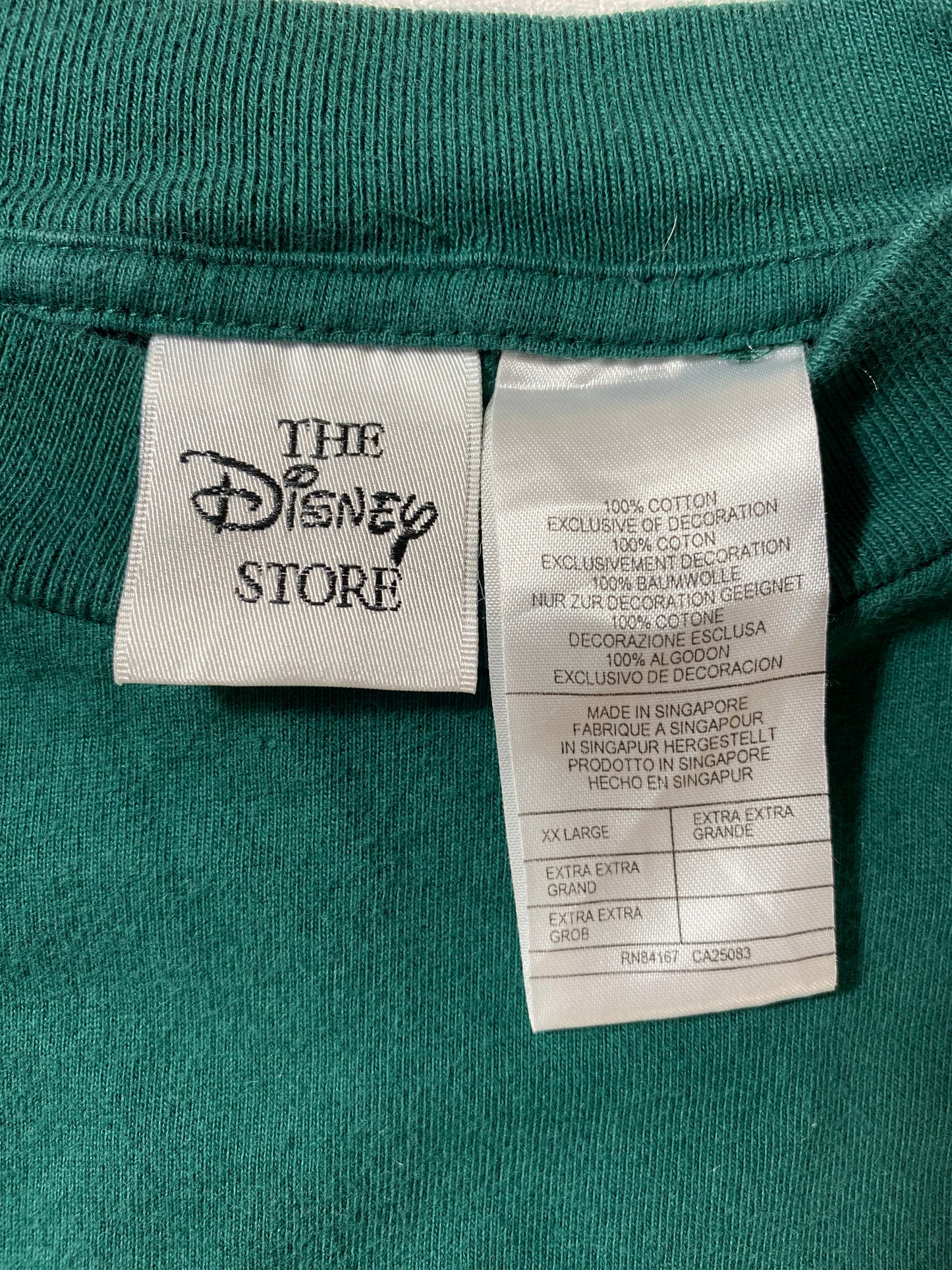 00’ DISNEY POOH x TIGGER Size XXL Vintage Long Sleeve T-Shirt / 9325