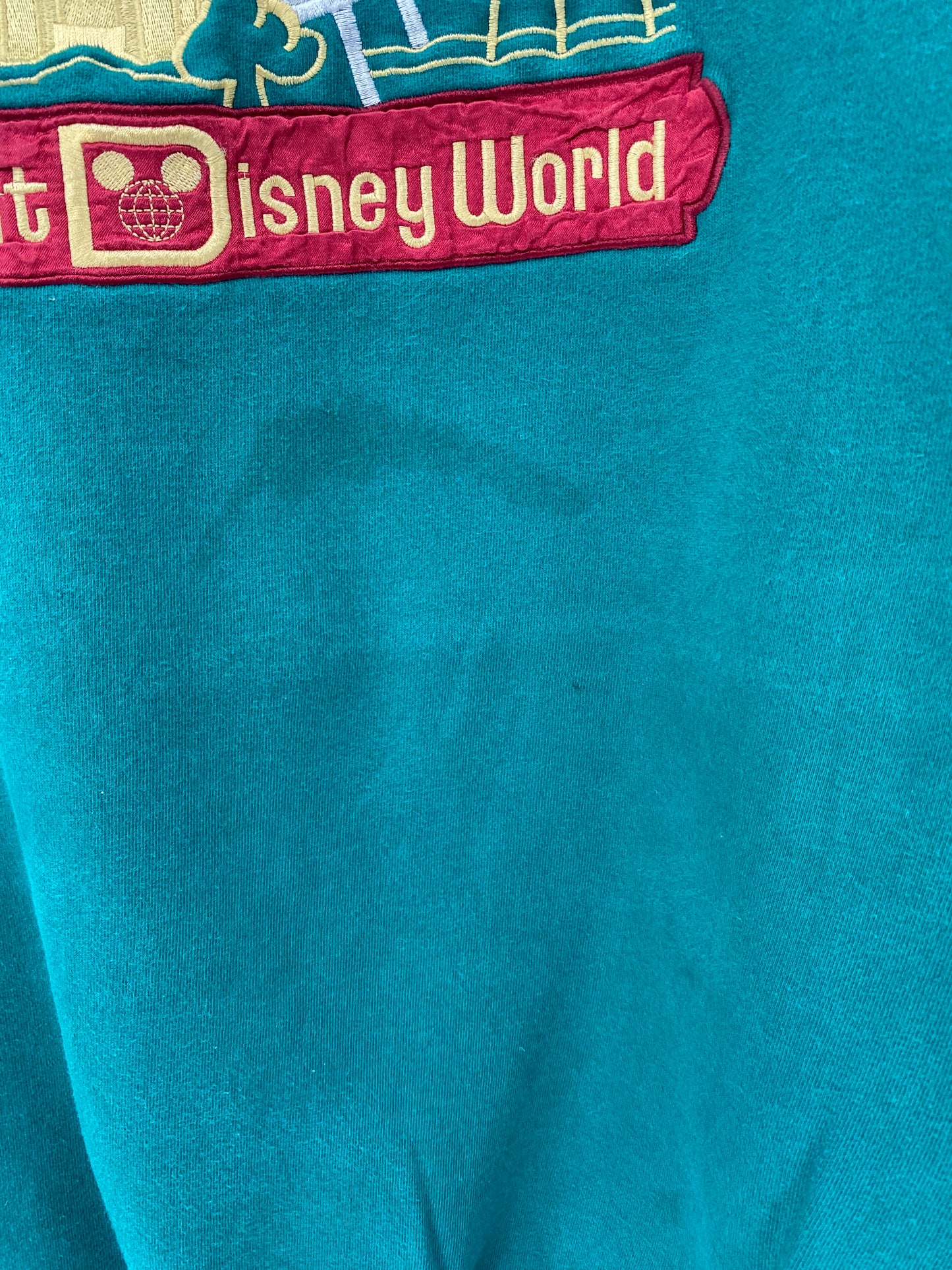 90’s WALT DISNEY WORLD Size L-XL Sweat-shirt / K2827