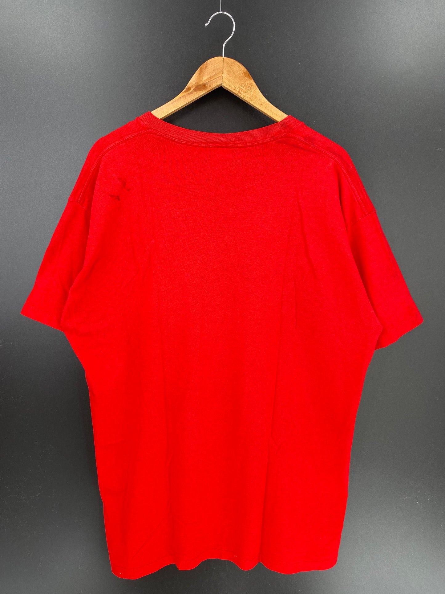 1990 CHICAGO BULLS Size XL Vintage NBA T- Shirt / K590