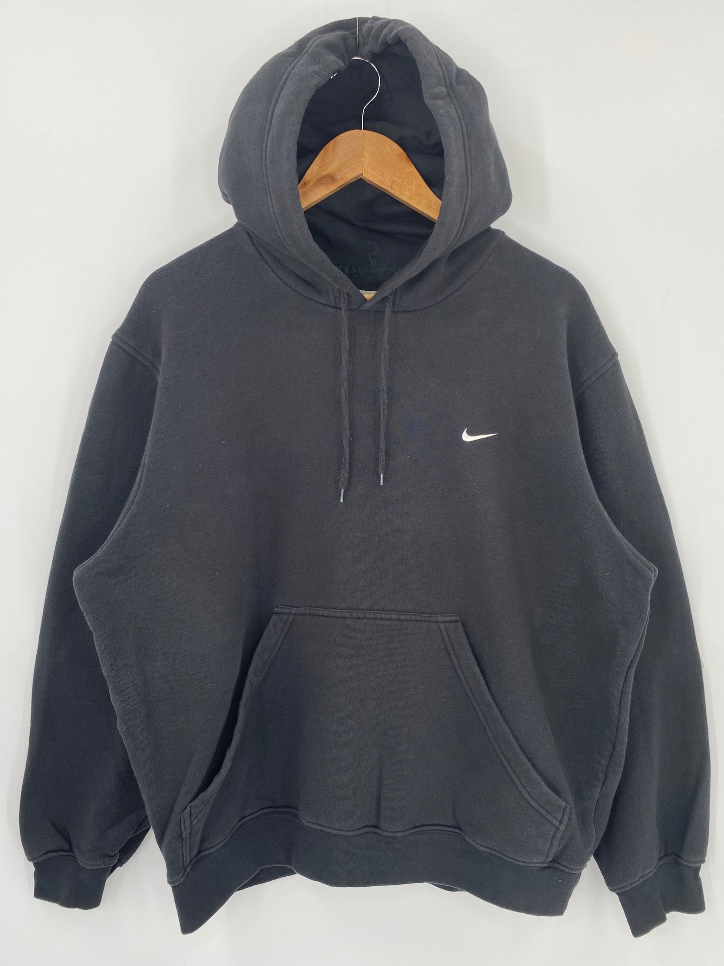 00’ NIKE MINI SWOOSH Size XL Vintage Hoodie Sweat-shirt / K381