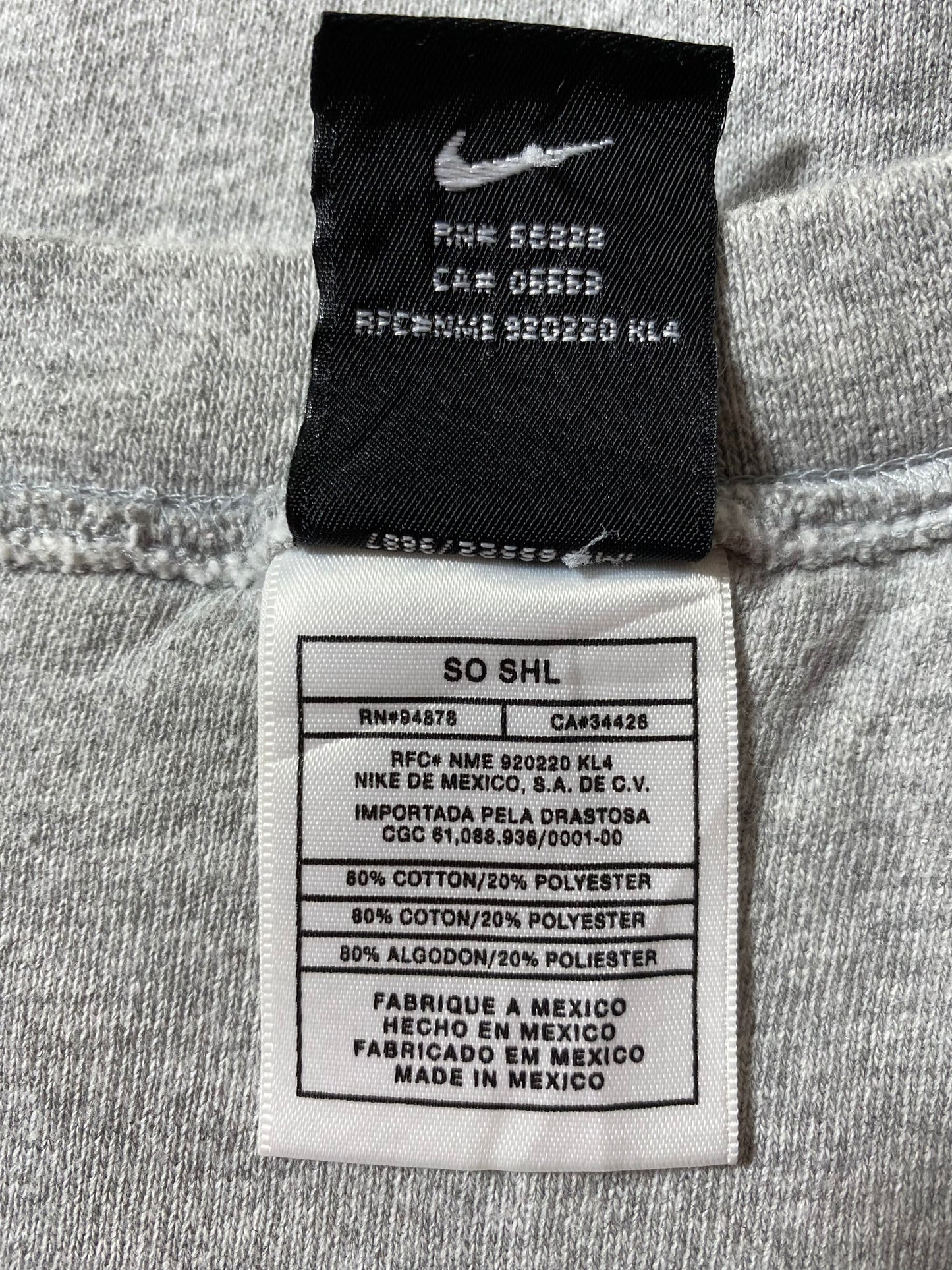 00’ NIKE BASKETBALL SPURS Size XL Vintage Sweat-Shirts / K3004