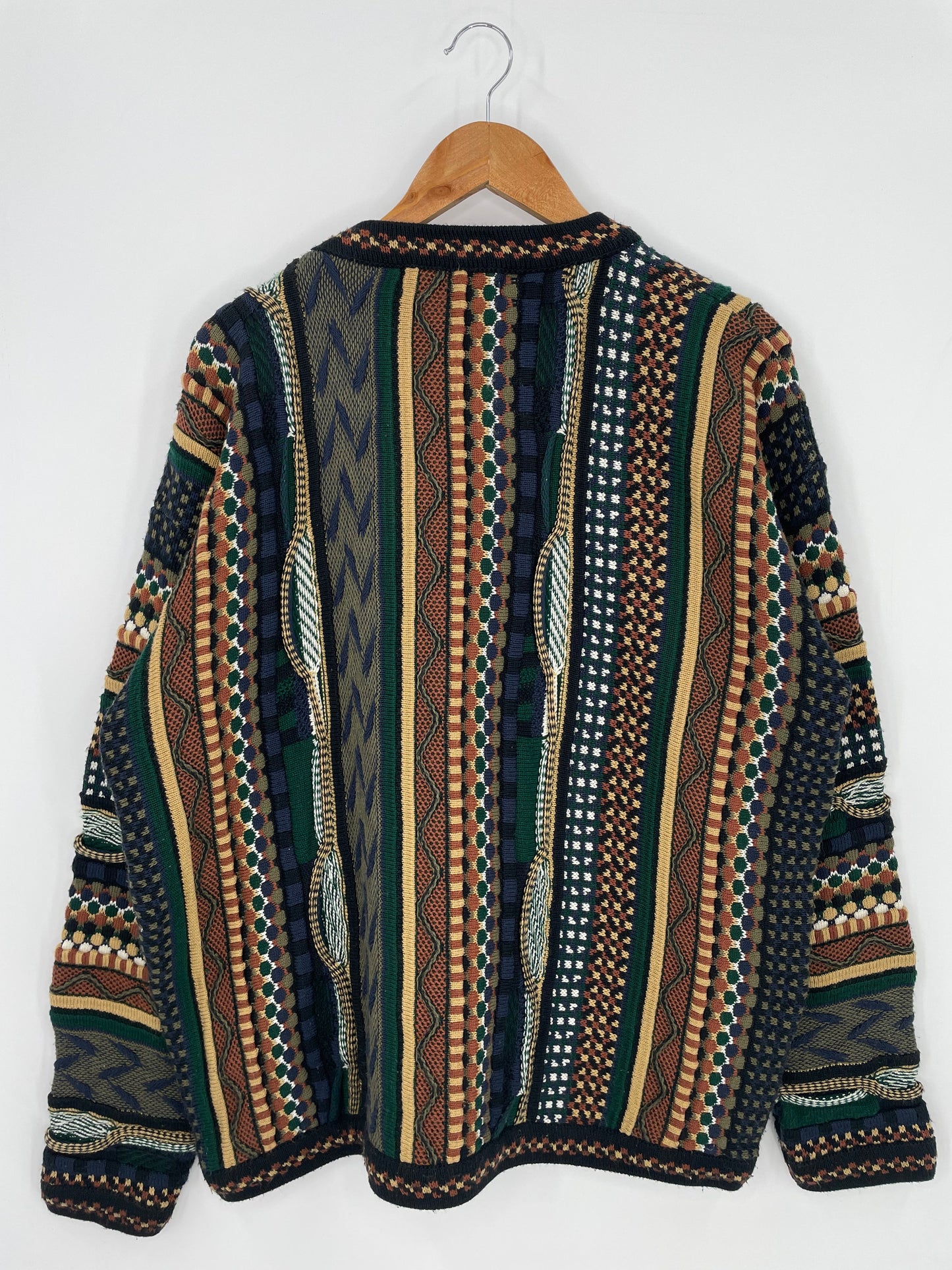 Vintage 3D COOGI-Style Knit Sweater / A2564