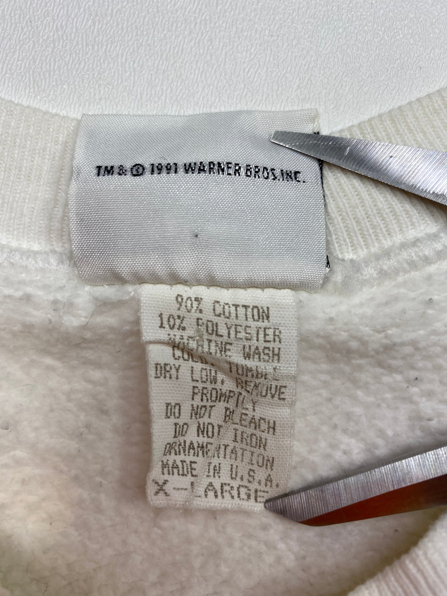 90’s Looney Tunes Made in USA Size XL Vintage Sweat-Shirt / 5608