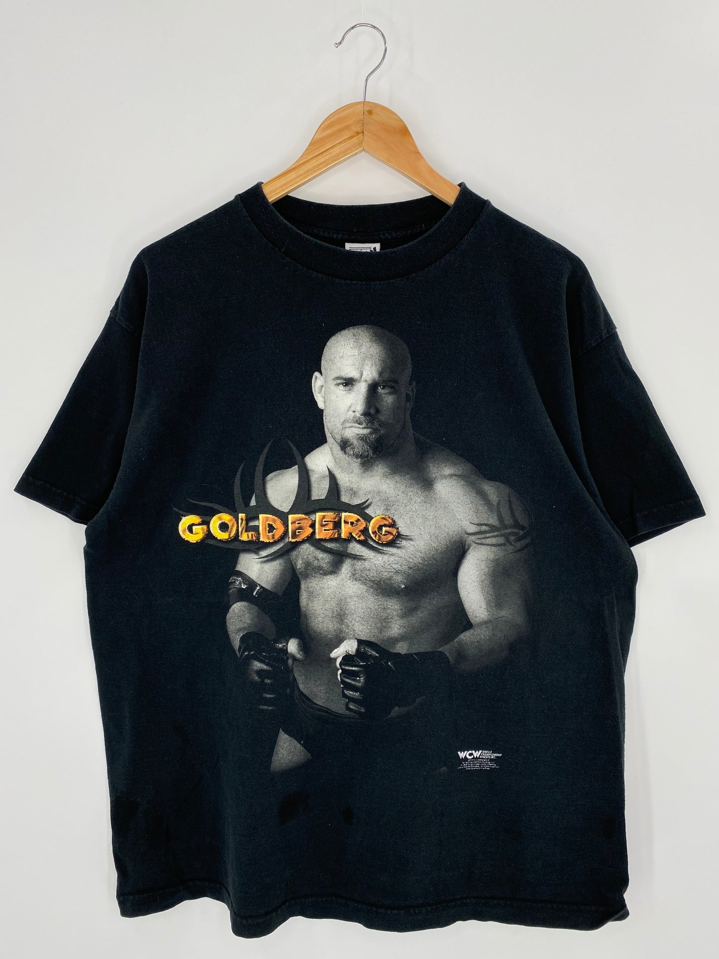 1998 GOLDBERG World Champion Wrestling WCW Size XL Vintage T-shirt / 7444