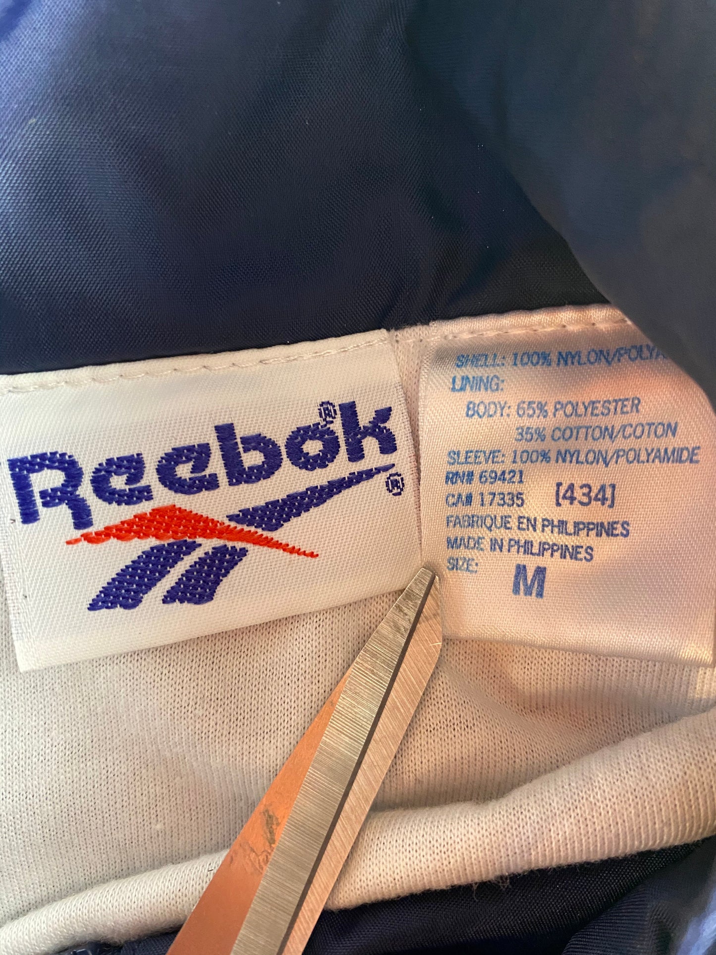 .90’s REEBOK Size M Vintage Nylon Jacket  / K7956