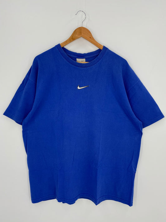 00’ NIKE CENTER SWOOSH Size XL Vintage T-Shirt / K1114