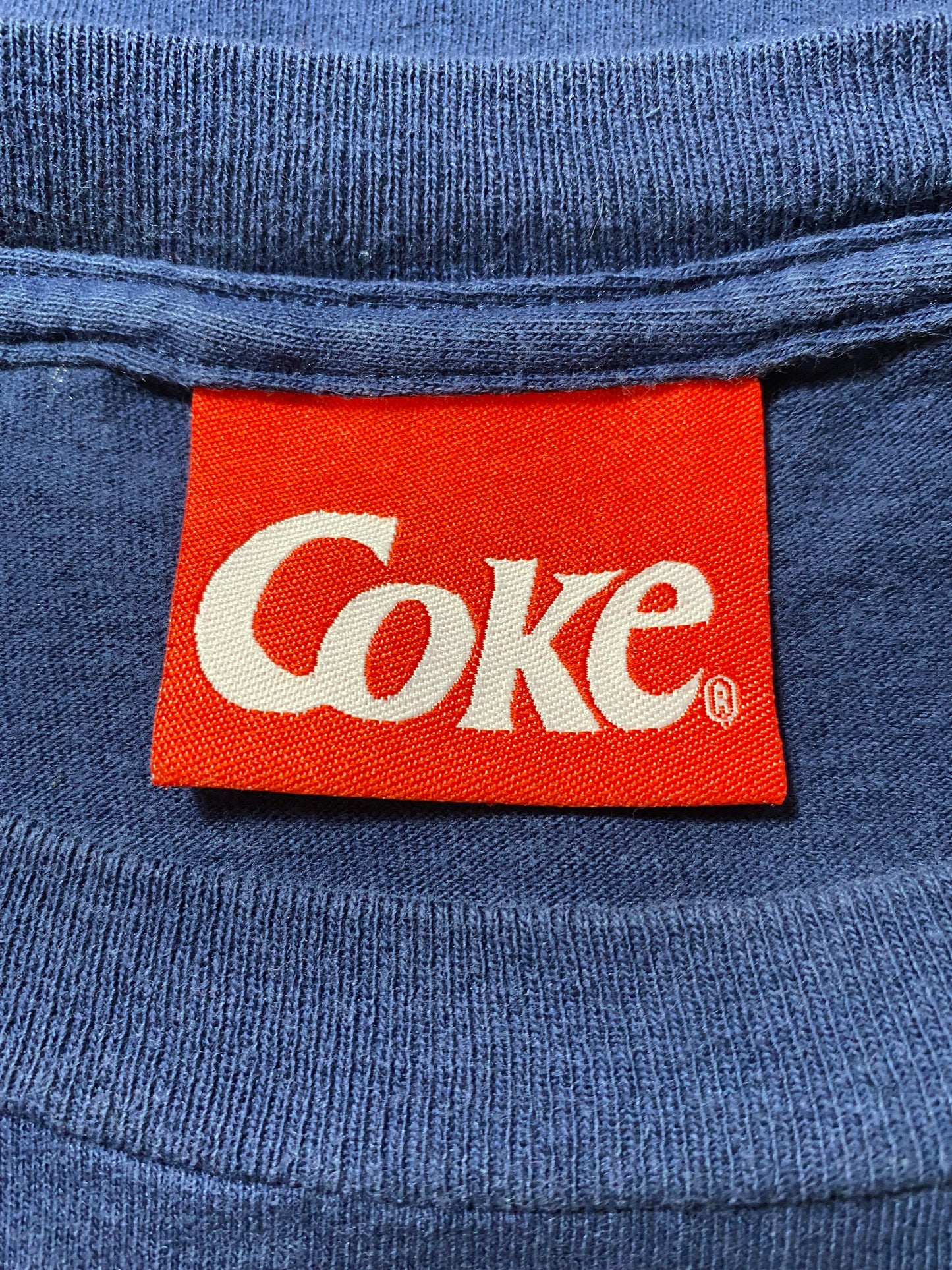 1995 COCA-COLA Made in USA Size XL Vintage T-Shirt / A2014