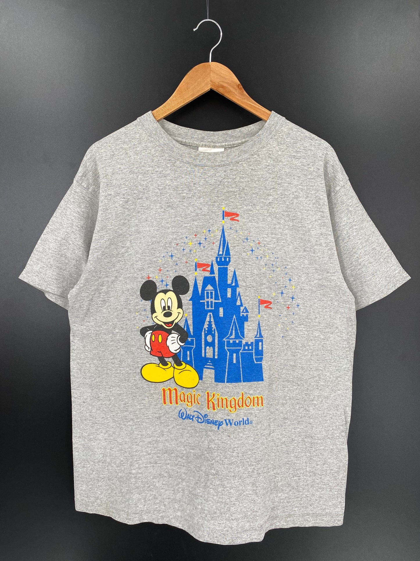 00’ DISNEY MAGIC KINGDOM Size Approx.XL Vintage T-Shirt / A3197