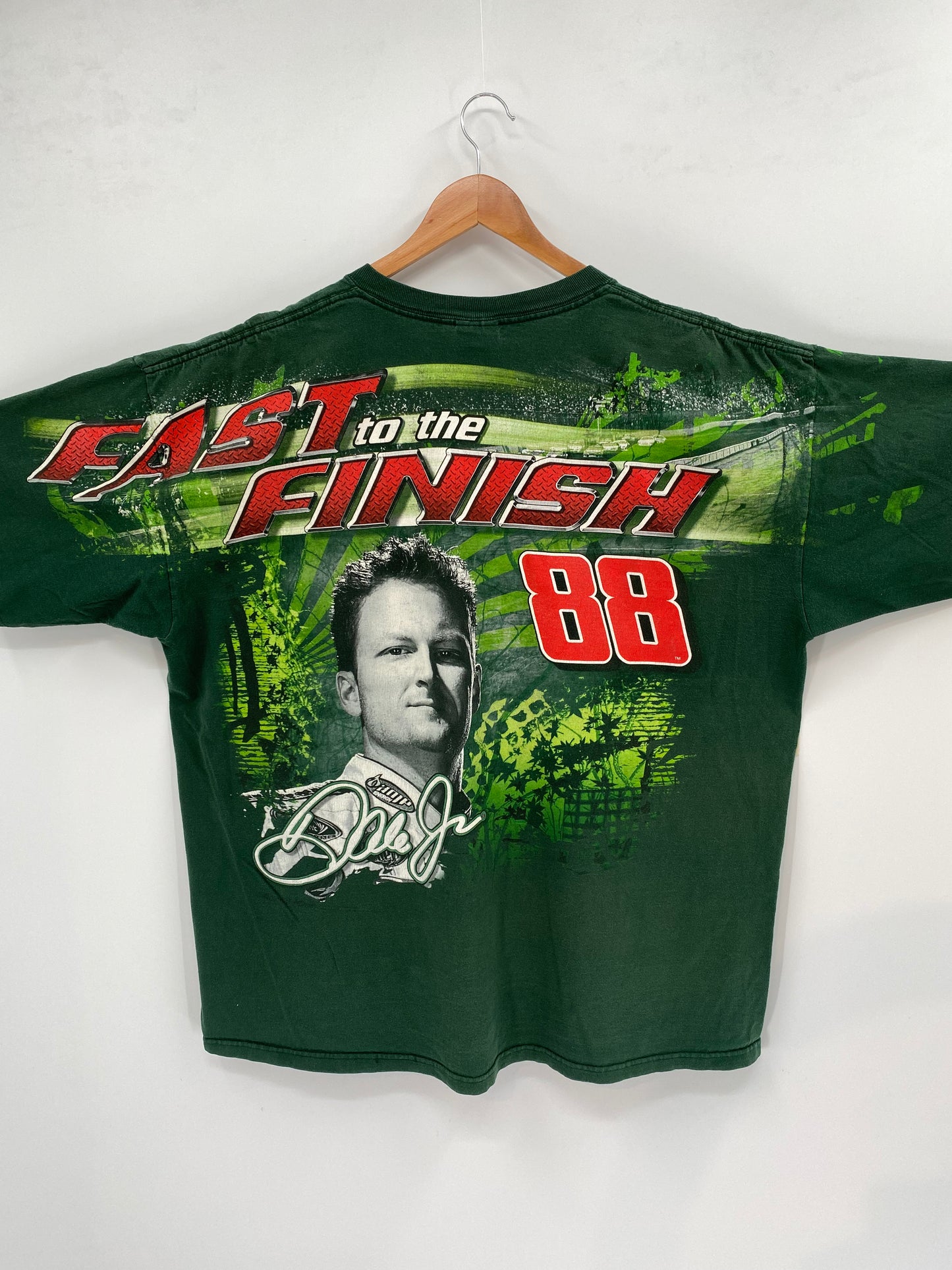 90’s DALE JR. AMP ENERGY Size XXXL Vintage Racing T-Shirt / K2620