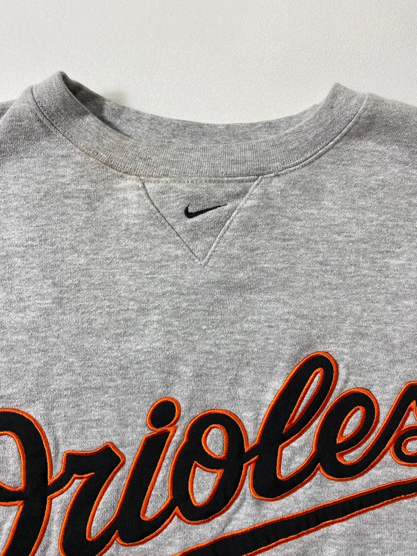 00' NIKE ORIOLES Size M Vintage MLB Sweat-shirt / 6562