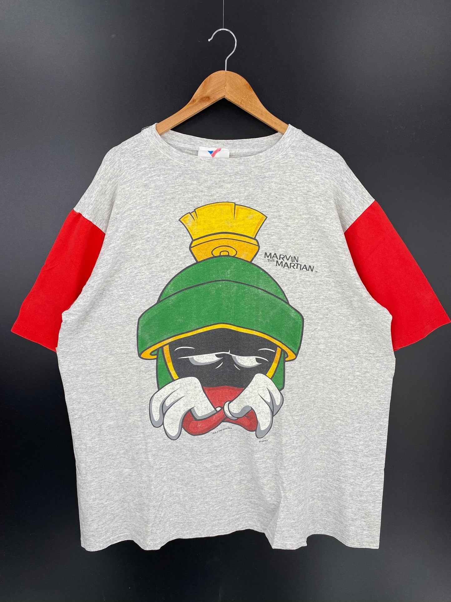 1993 LOONEY TUNES TWEETY Made in USA Size Approx.XXL Vintage T-Shirts / K272