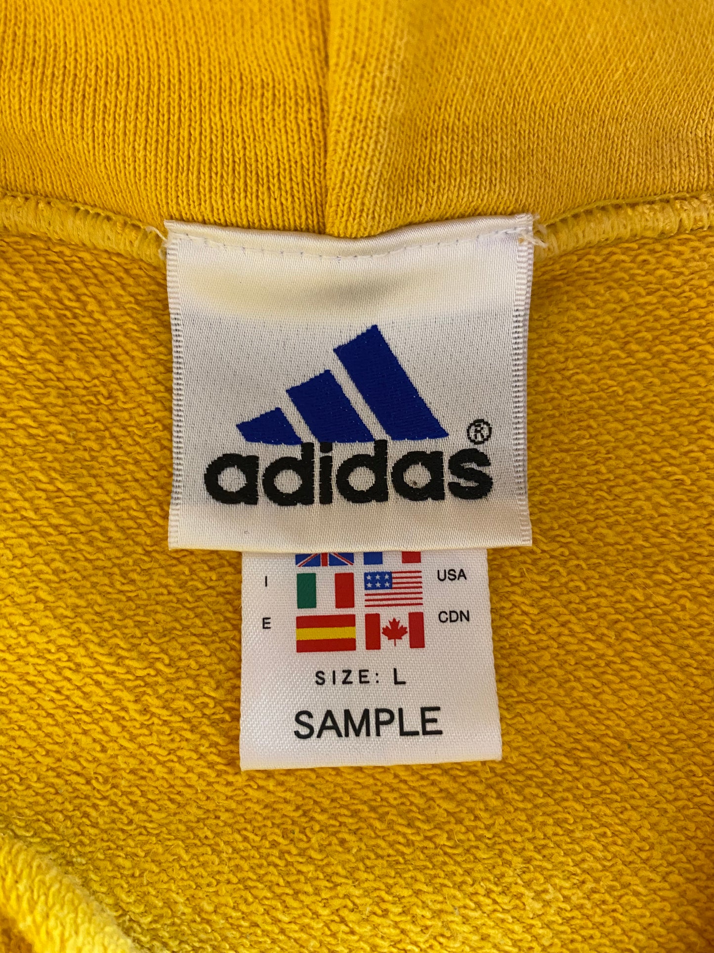 00’ ADIDAS Size L Vintage Hoodie Sweat-shirt / 9058