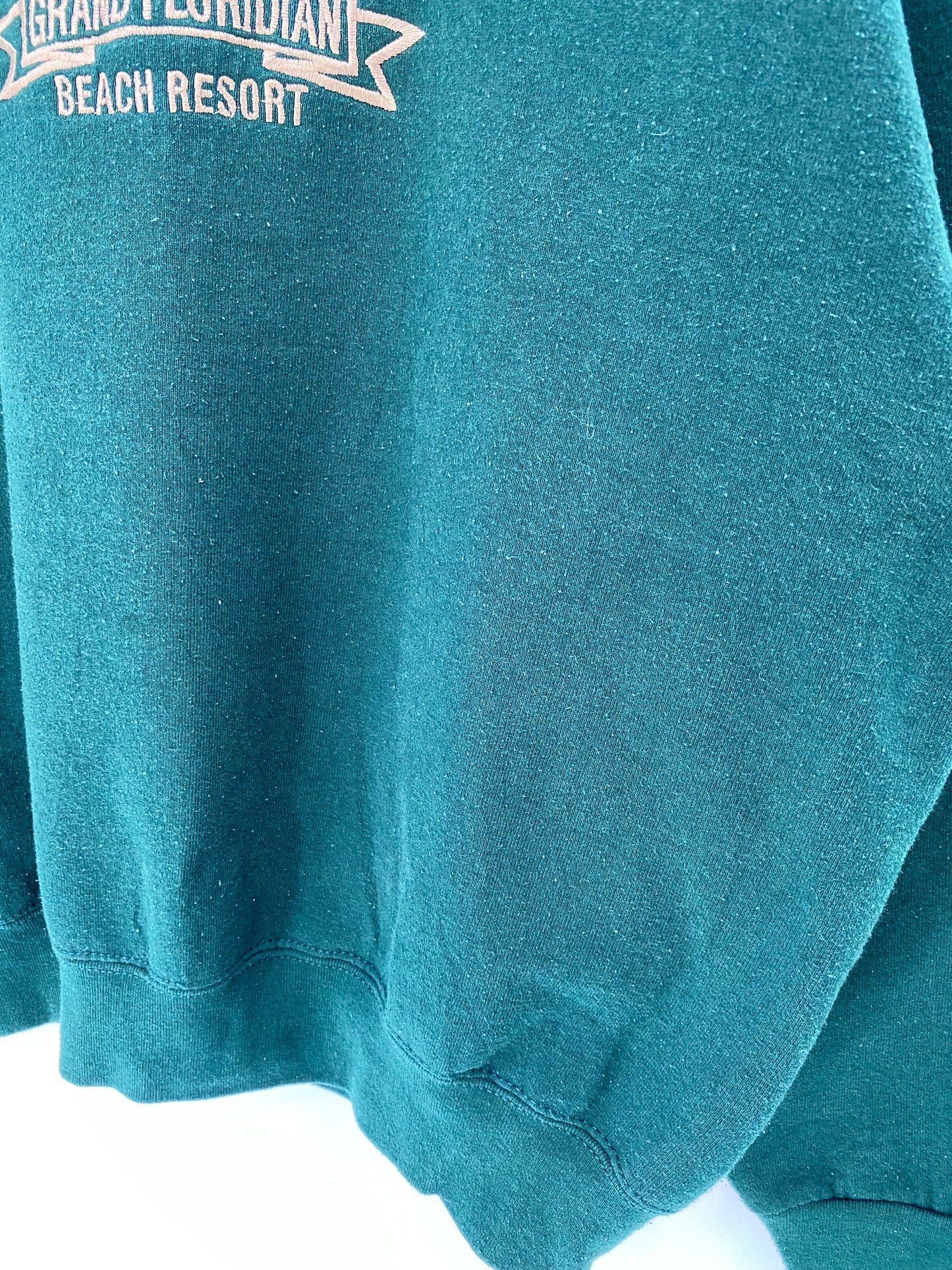 90’s DISNEY BEACH RESORT Made in USA Size XL Vintage Sweat-Shirt/ K695